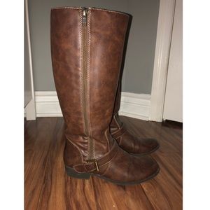 Tall Brown Naturalizer Boots